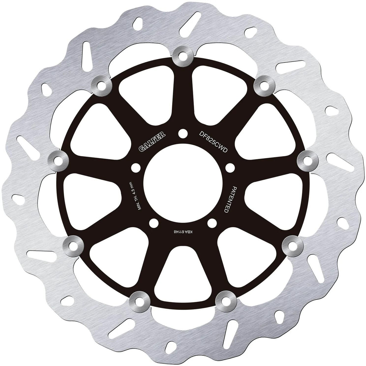 Galfer bremseskive df825 rotor df825 type cw flydende højre