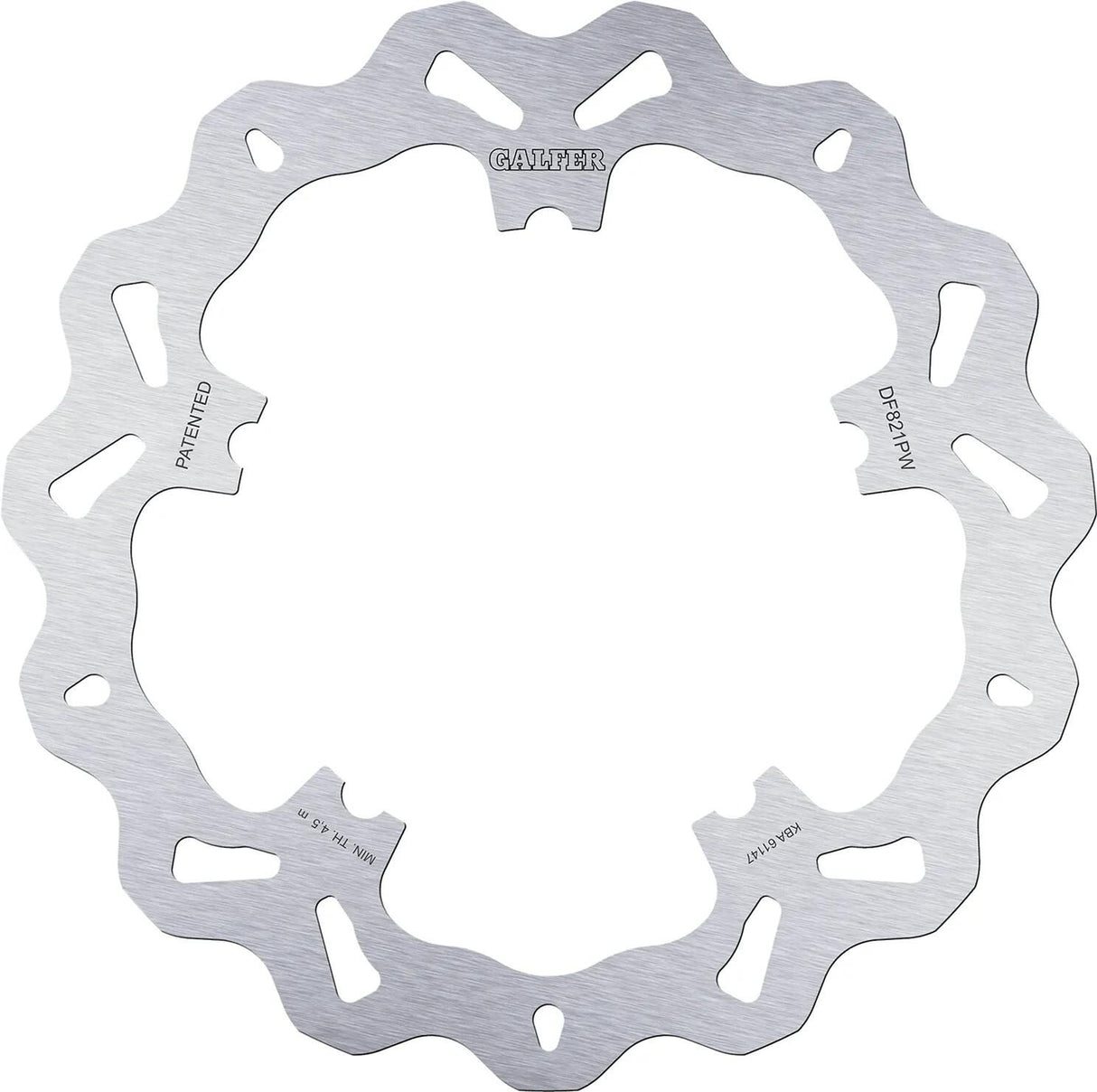 Galfer bremseskive df821 rotor df821 type pw stiv
