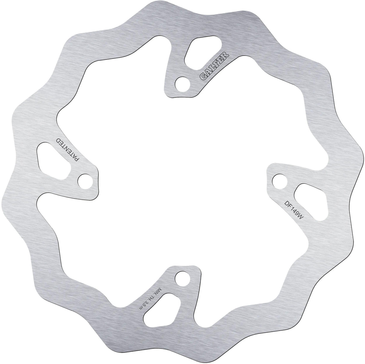 Galfer bremseskive df149 wave rotor df149 type m offroad stiv