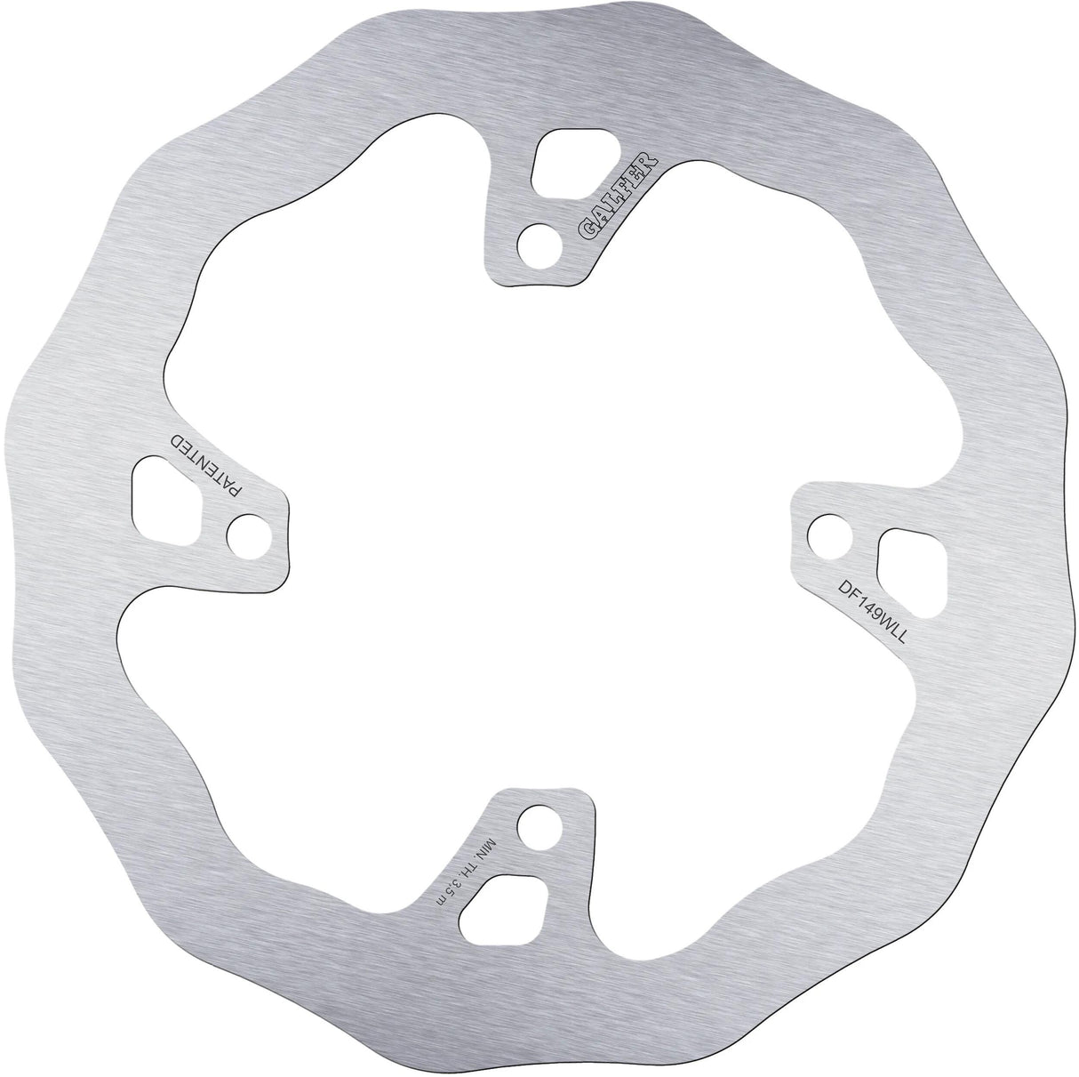 Galfer bremseskive df149 wave rotor df149 wll offroad stiv mudret