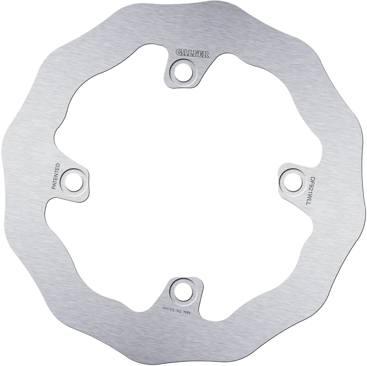 Galfer bremseskive df921 wave rotor df921 wll offroad stiv mudret