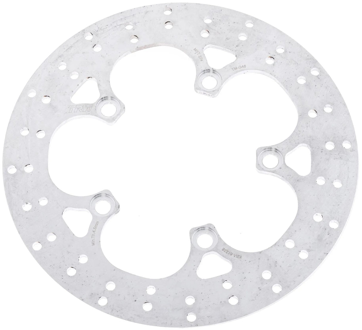 TRW bremseskive MST374 rotor MST374 stiv