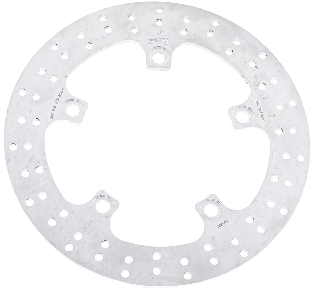 TRW bremseskive MST386 rotor MST386 stiv