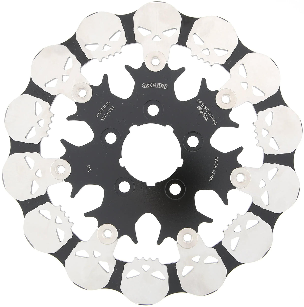 Galfer bremseskive df681 rotor df681 frh kraniet flydende