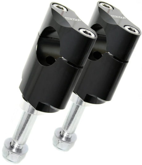 Wrp - racing lenkerklemmung pro clamps clamping set pro clamps w aluminium sort plus 10mm