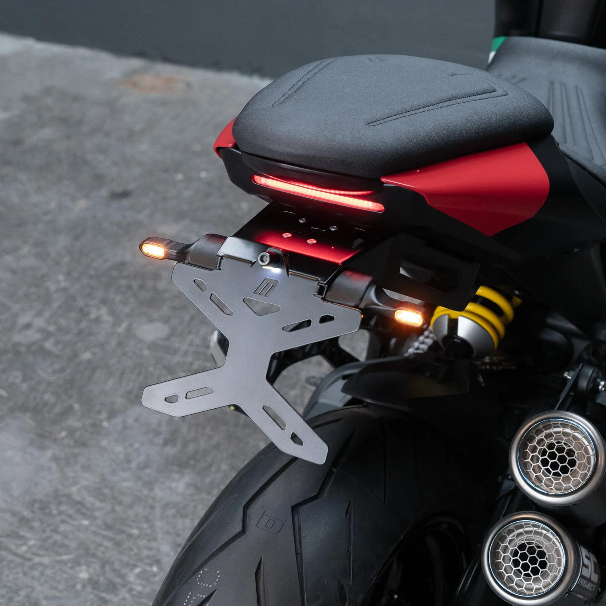 Motoism kennzeichenhalter nummerpladeholdere mi ducati monster 937