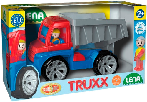 Lena lastbil truxx drenge 37,6 x 21,4 cm rød blå