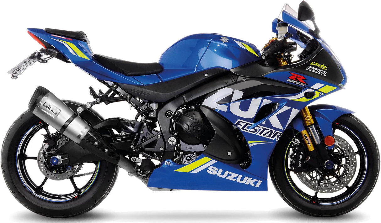 Leovince lyddæmper SBK Factory S Schalld Leo Slipon Fact.S rustfrit stål