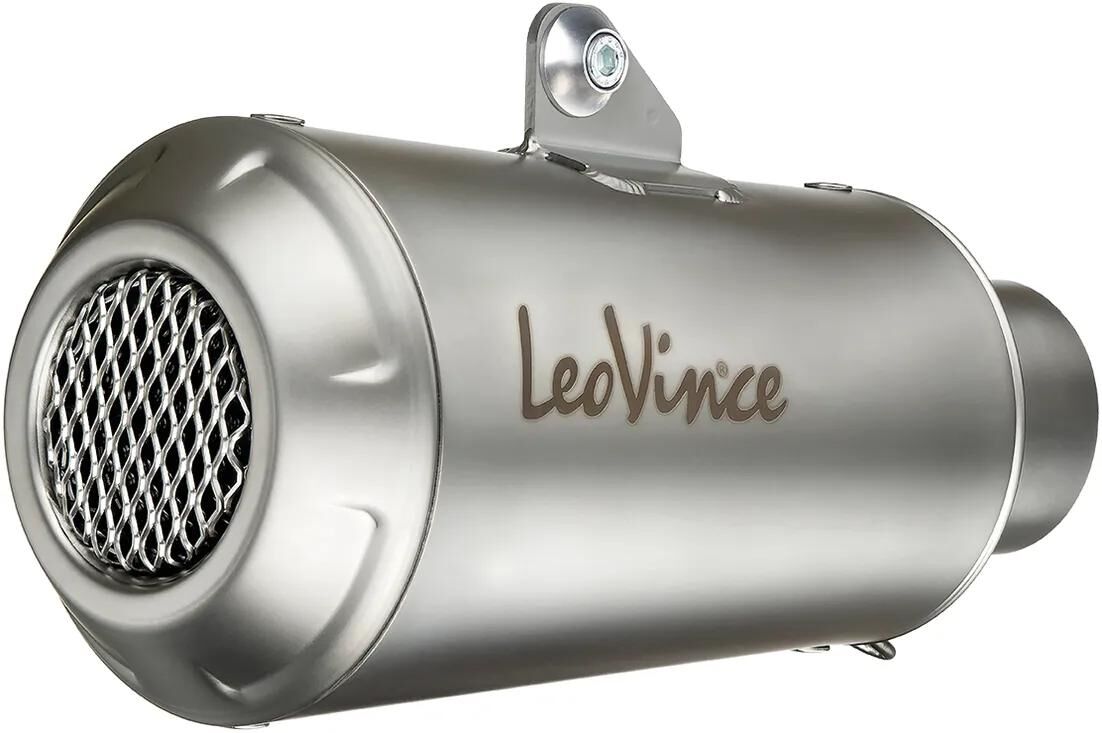 Leovince lyddæmper SBK LV-10 schalld Leo Slipon LV-10 rustfrit stål