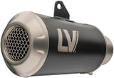 Leovince lyddæmper SBK LV-10 sort udgave Schalld Leo Slipon LV-10 SW-SI