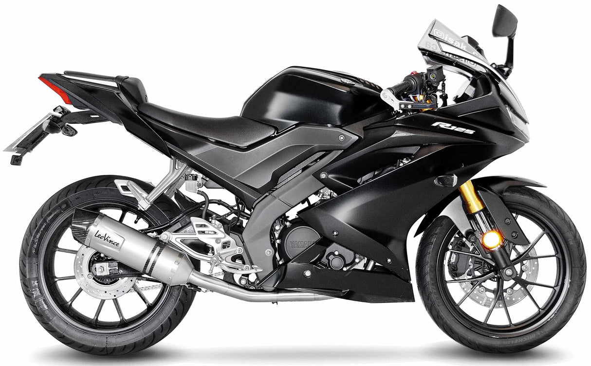 Leovince lyddæmper SBK lv one evo ii schalld leo compl lv one inox