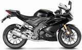 Leovince lyddæmper SBK lv one evo ii schalld leo compl lv one inox