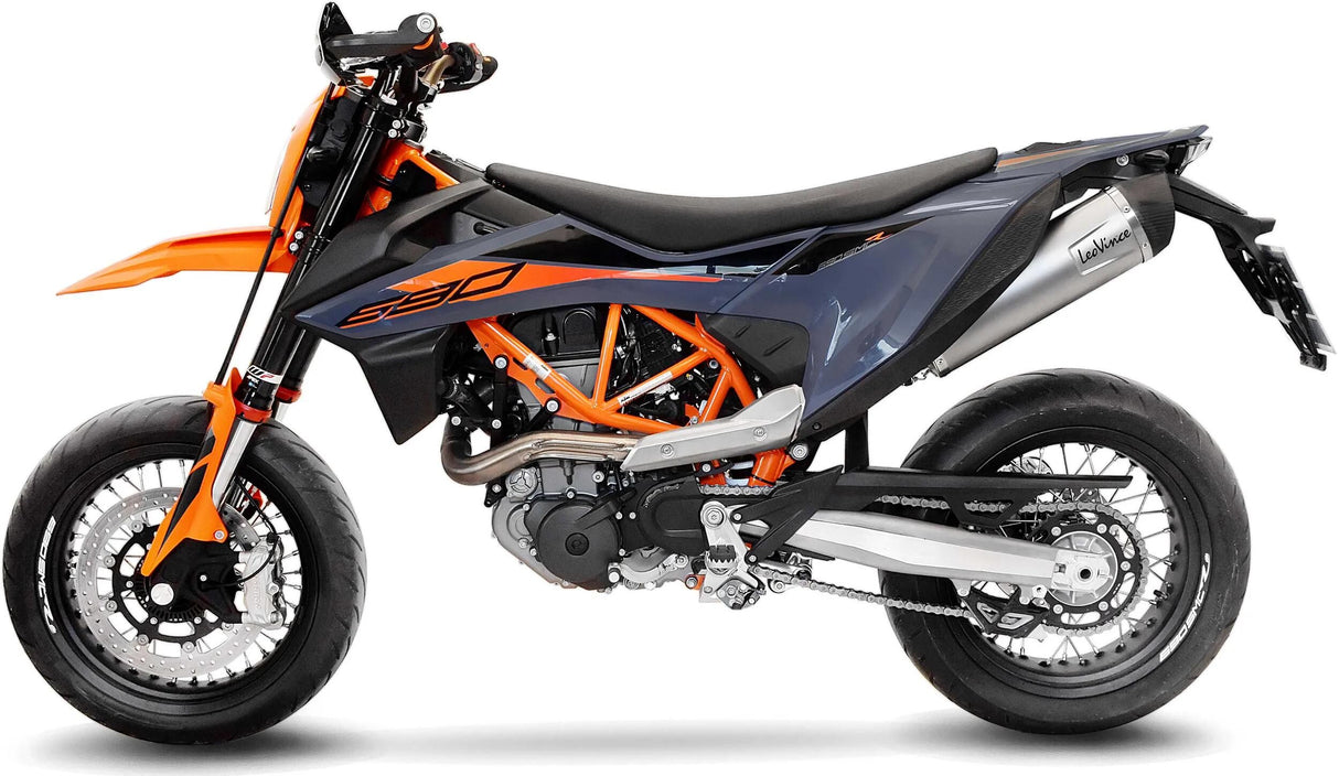 Leovince lyddæmper SBK LV One EVO II Schalld Leo Slipon LV One Inox