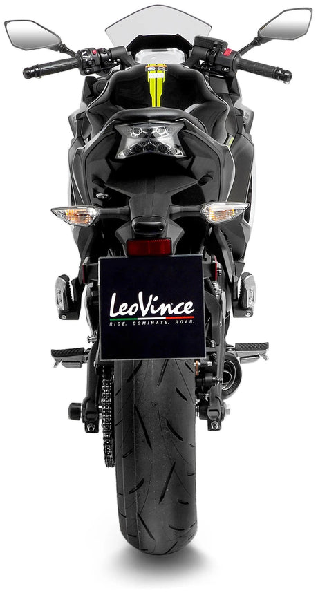 Leovince lyddæmper SBK lv one evo ii schalld leo compl lv one inox