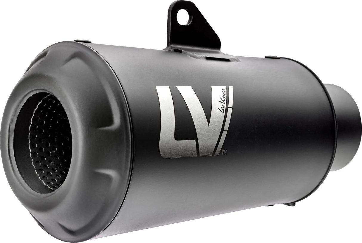 Leovince lyddæmper SBK LV-10 fuld sort Schalld Leo Slipon LV-10 SW