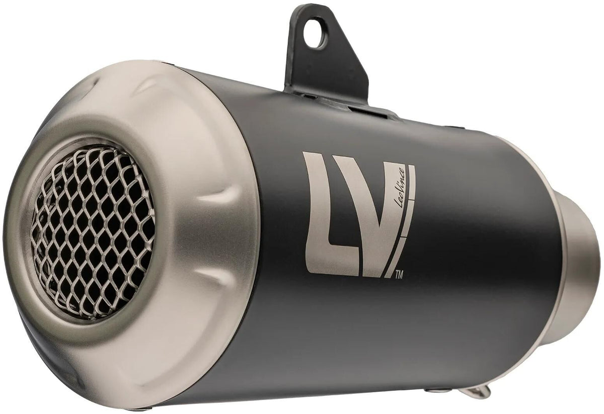 Leovince lyddæmper SBK LV-10 sort udgave Schalld Leo Slipon LV-10 SW-SI