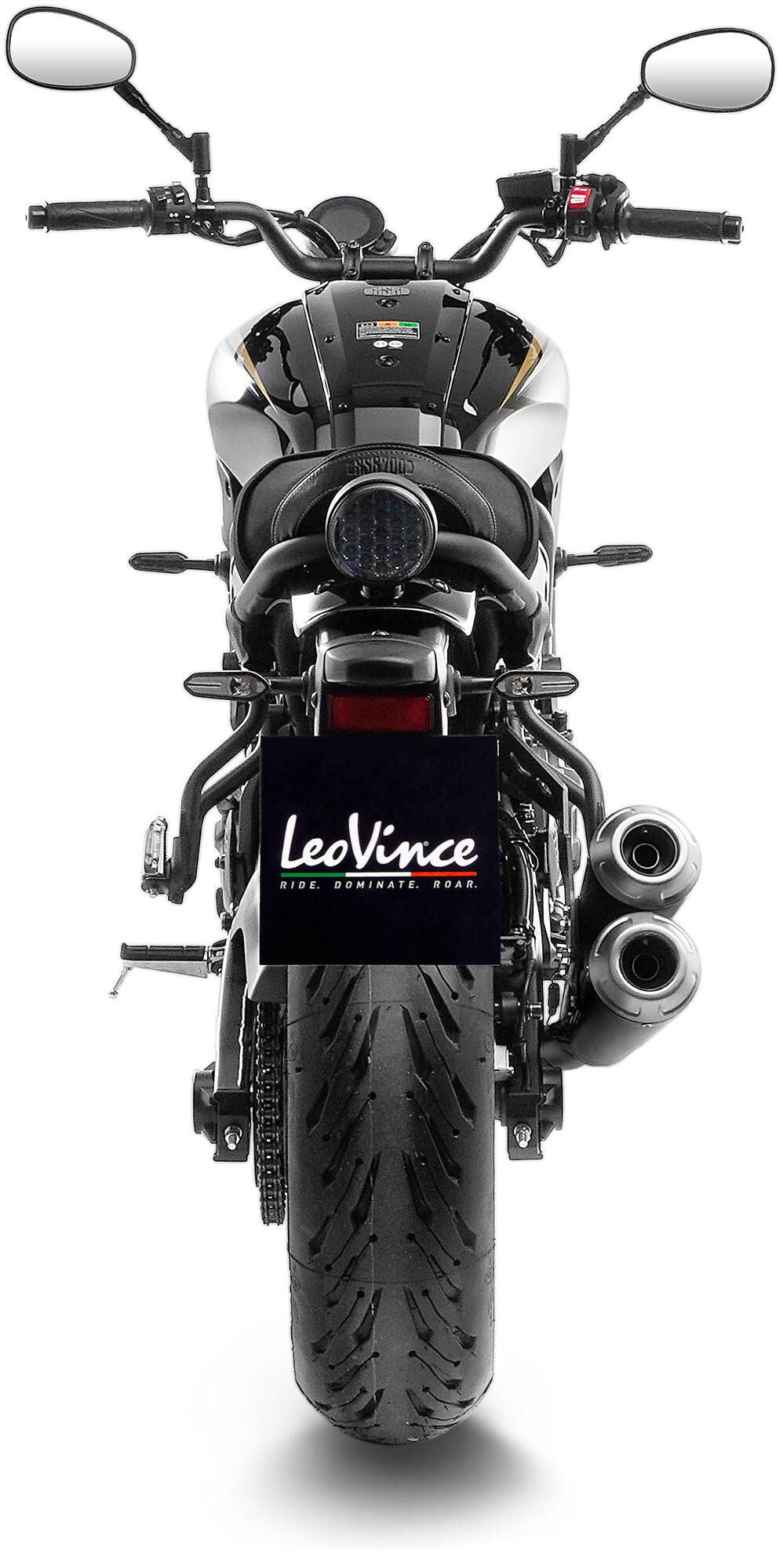 Leovince lyddæmper sbk gp duals schalld leo compl gp duals sw