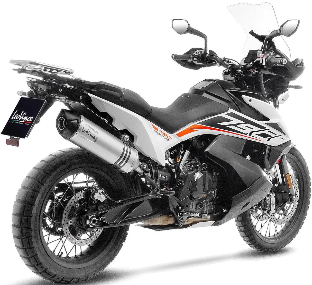 Leovince lyddæmper SBK LV One EVO II Schalld Leo Slipon LV One Inox