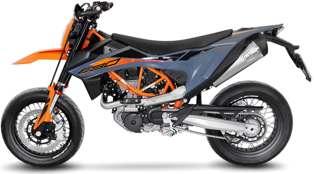 Leovince lyddæmper SBK lv one evo ii schalld leo compl lv one inox