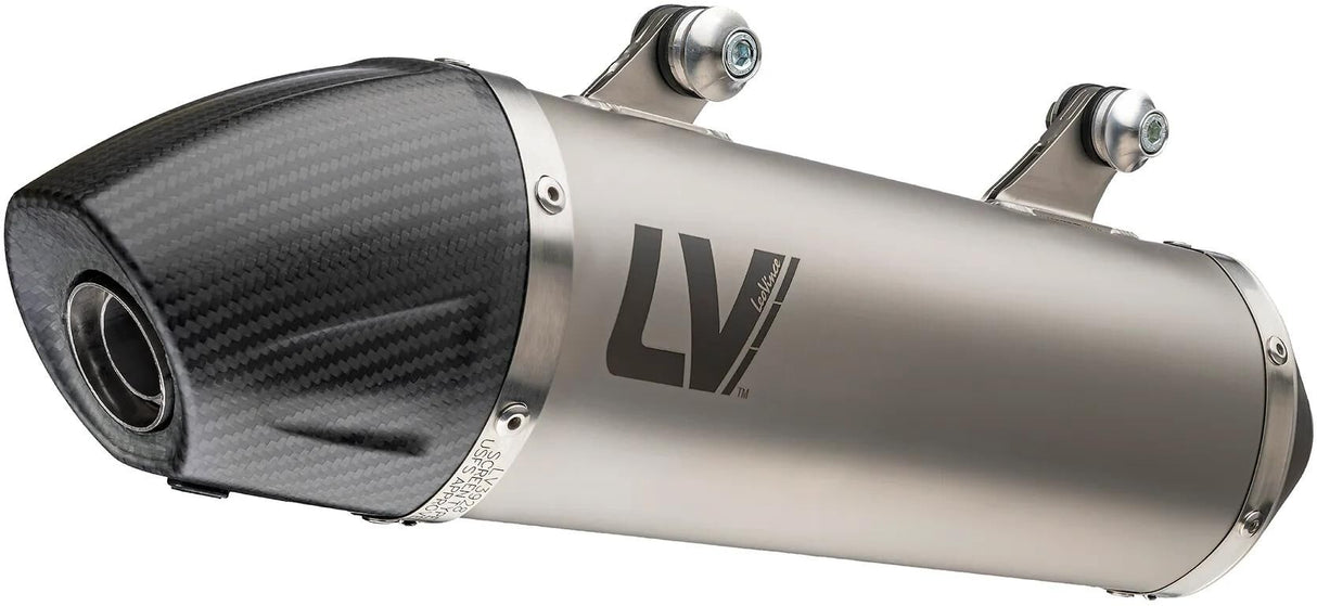 Leovince lyddæmper lv-x evo enduro schalld leo slipon lv-x evo