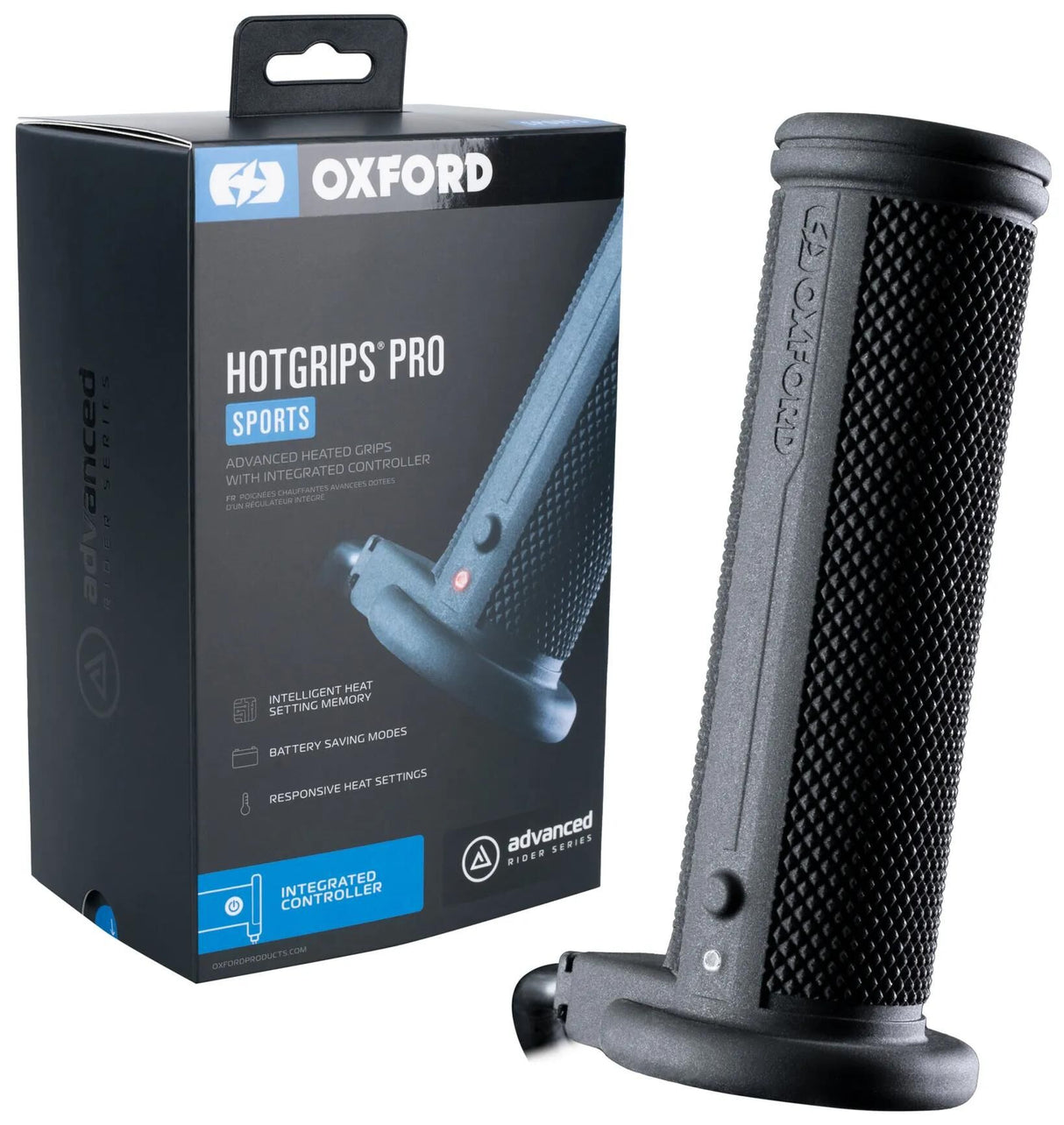 Oxford opvarmede greb hotgrips pro varmegreb pro s 22+25mm åben bil. tjek