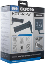 Oxford varmegreb courier hotgrips varmegreb adv c 22+25mm åben 5-trins