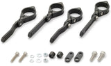 Daytona forlygteholder dobbeltakset beslag sh. aluminium 35mm sw justerab