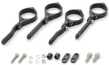 Daytona forlygteholder dobbeltakset beslag sh. aluminium 49mm sw justerab
