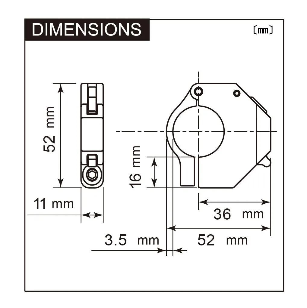 Daytona USB-stik slim-mount USB-slim-mount type-C SW 18W