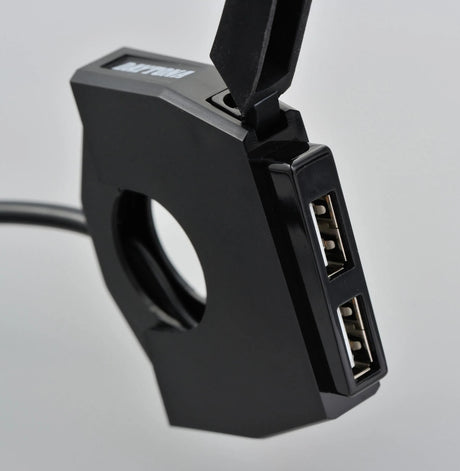 Daytona USB-stik slim-mount USB-slim-mount 2x type-a sw 2x 12w
