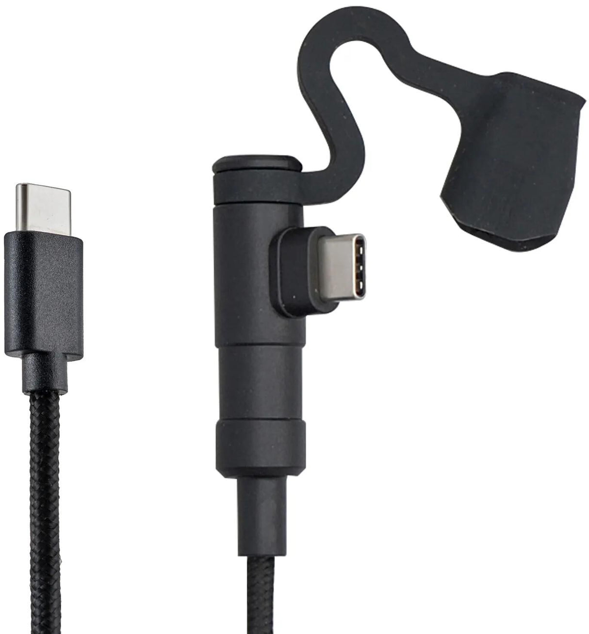 Daytona USB ladekabel motorrad USB kabel type-c til type-sw 20cm