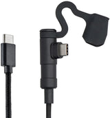 Daytona USB ladekabel motorrad USB kabel type-c til type-sw 20cm