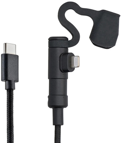 Daytona USB ladekabel motorcykel USB kabel type-c til lys sw 20cm