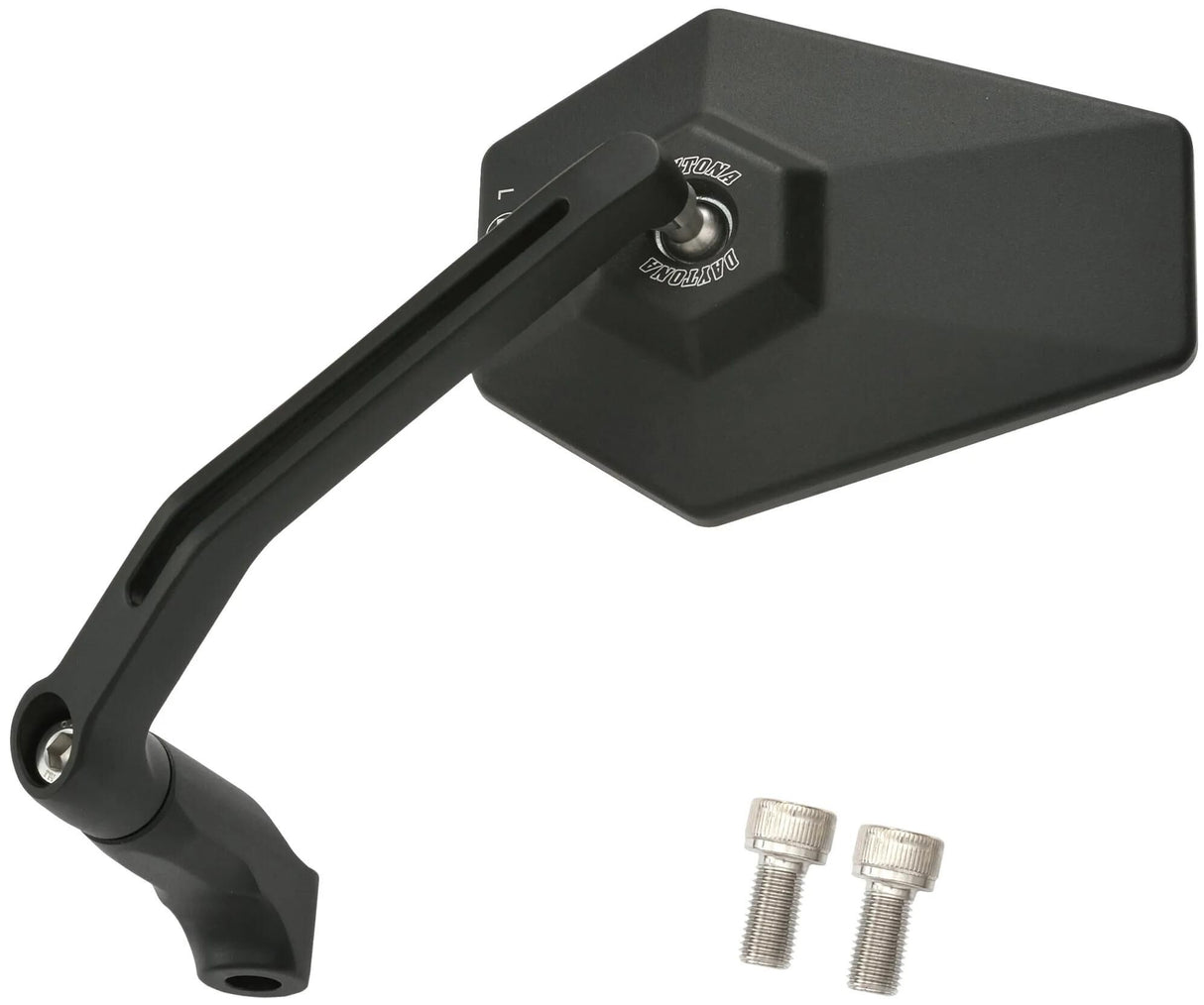 Daytona spejl d-spejl-4 spejle hexagon aluminium std sw e-mark