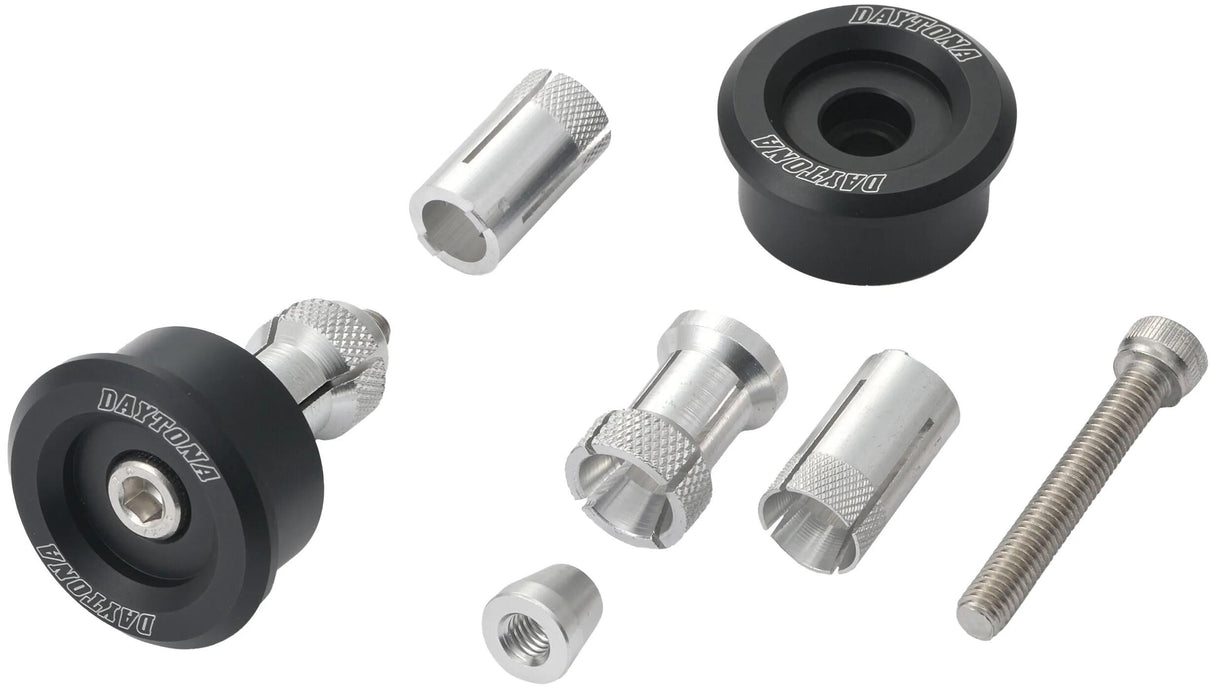 Daytona adapter stang ende styr adapter uni day bw d 13,5-16-19mm