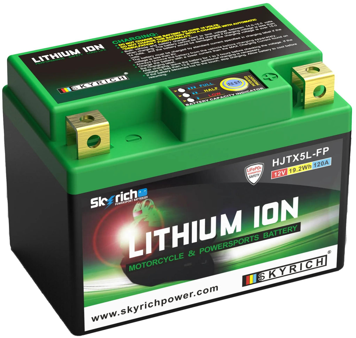 Skyrich lifepo4 batteri hjtx5l-fp batteri hjtx5l-fp-si lithium