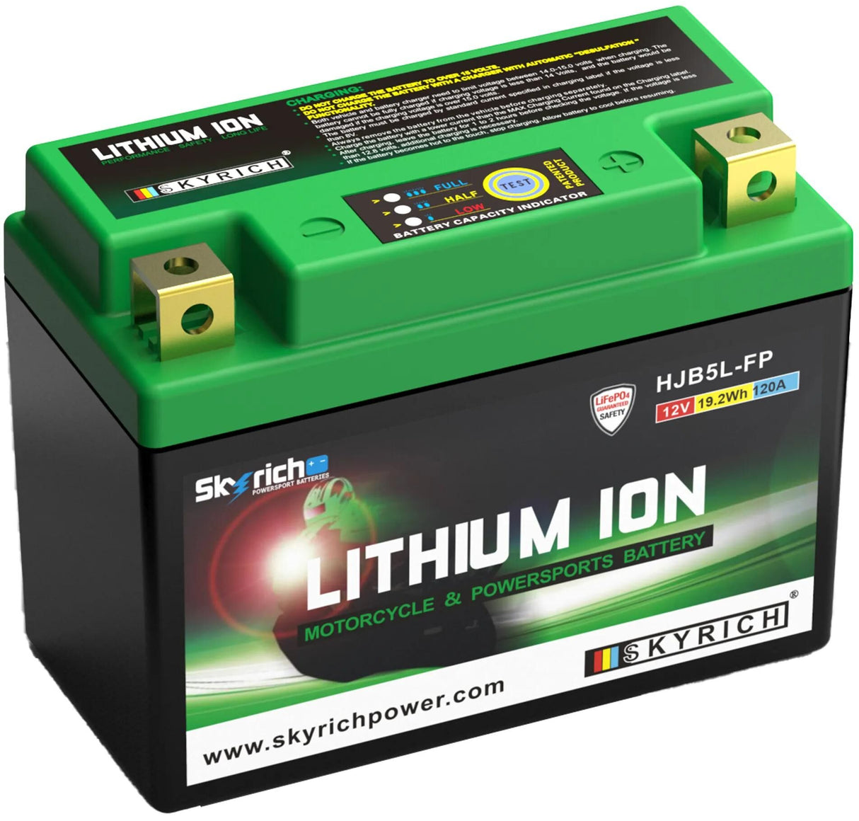 Skyrich lifepo4 batteri hjb5l-fp batteri hjb5l-fp-swi lithium