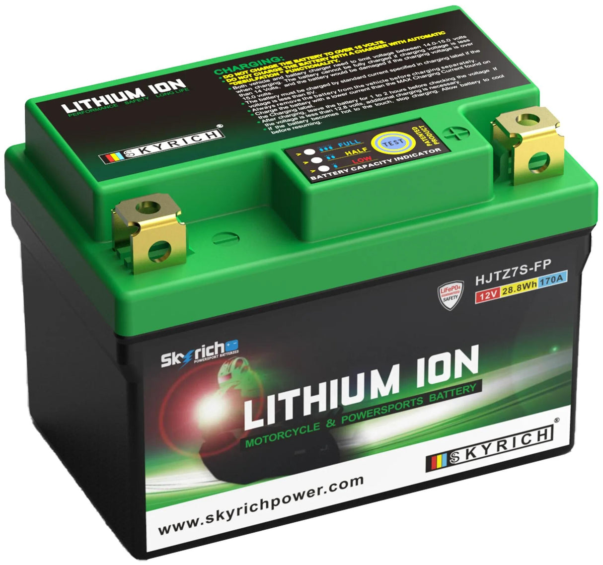 Skyrich lifepo4 batteri hjtz7s-fp batteri hjtz7s-fp-swi lithium
