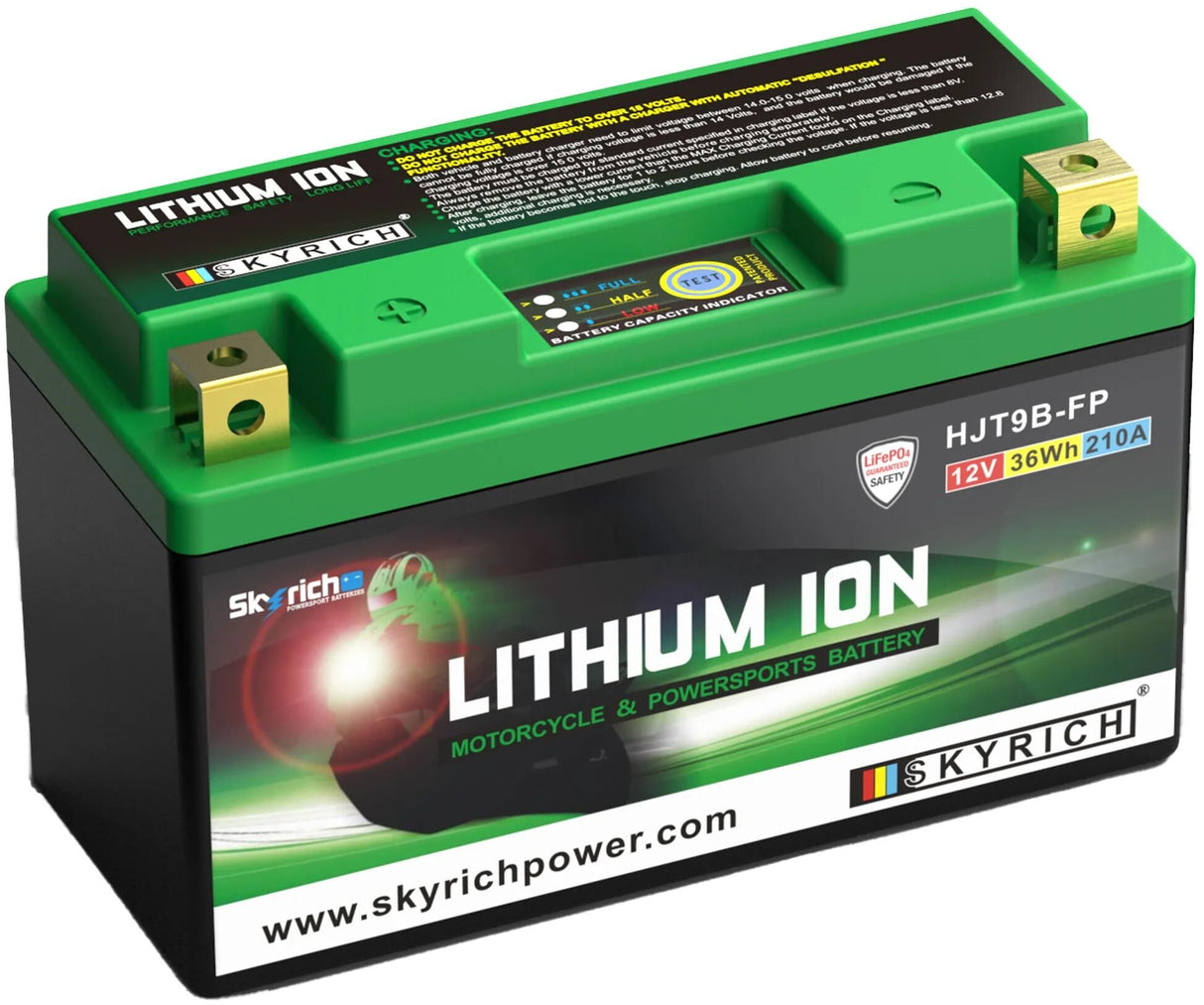 Skyrich lifepo4 batteri hjt9b-fp batteri hjt9b-fp-si lithium