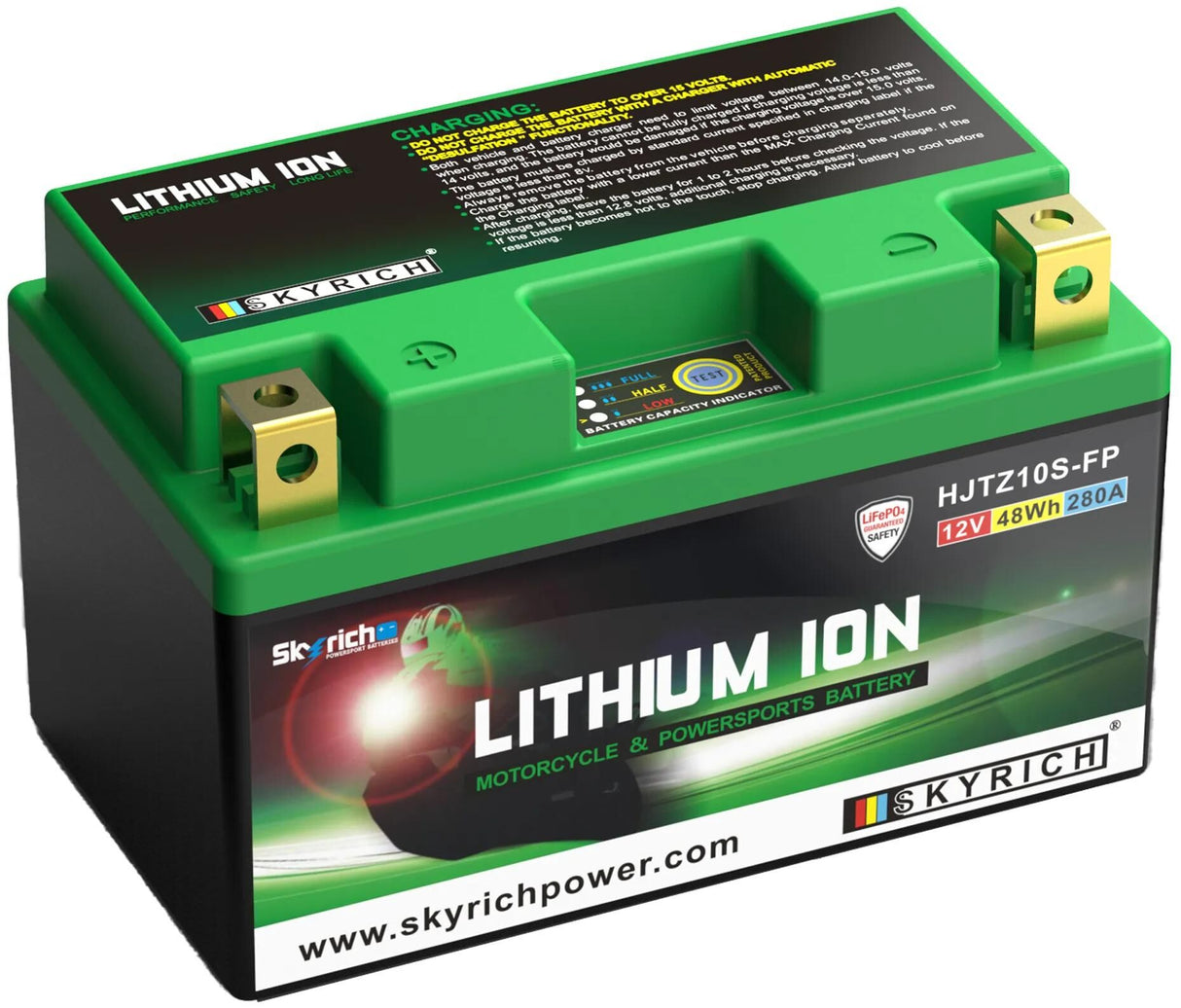 Skyrich lifepo4 batteri hjtz10s-fp batteri hjtz10s-fp-i lithium