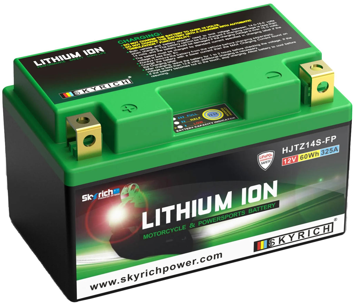 Skyrich lifepo4 batteri hjtz14s-fp batteri hjtz14s-fp-si lithium