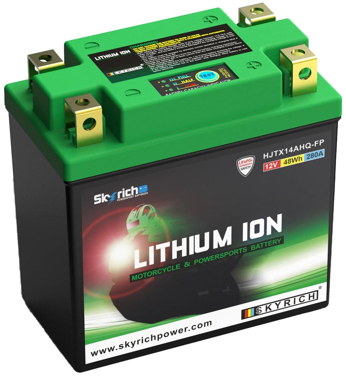 Skyrich lifepo4 batteri hjtx14ahq-fp batteri hjtx14ahl-fpq-si lithium 4-polet
