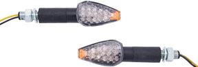 Spec-x LED indikatorspidser LED blinklys ti sort, langærmet, par