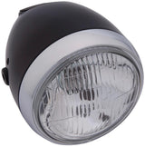 Daytona forlygte vintage hovedspot, vintage h4 60 55w, 5 3 4 sort