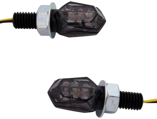Spec-x led indikator e-short3 led-minbli.eshort3 glas røg, kortærmet