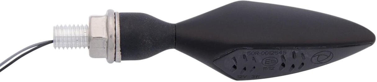 Kellermann LED indikator mikro rombe mørk kl blinklys mikro romb. sort vl hr
