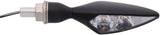 Kellermann LED-indikator micro rhombus extreme kl blinklys micro rhom extreme, sort fl rr