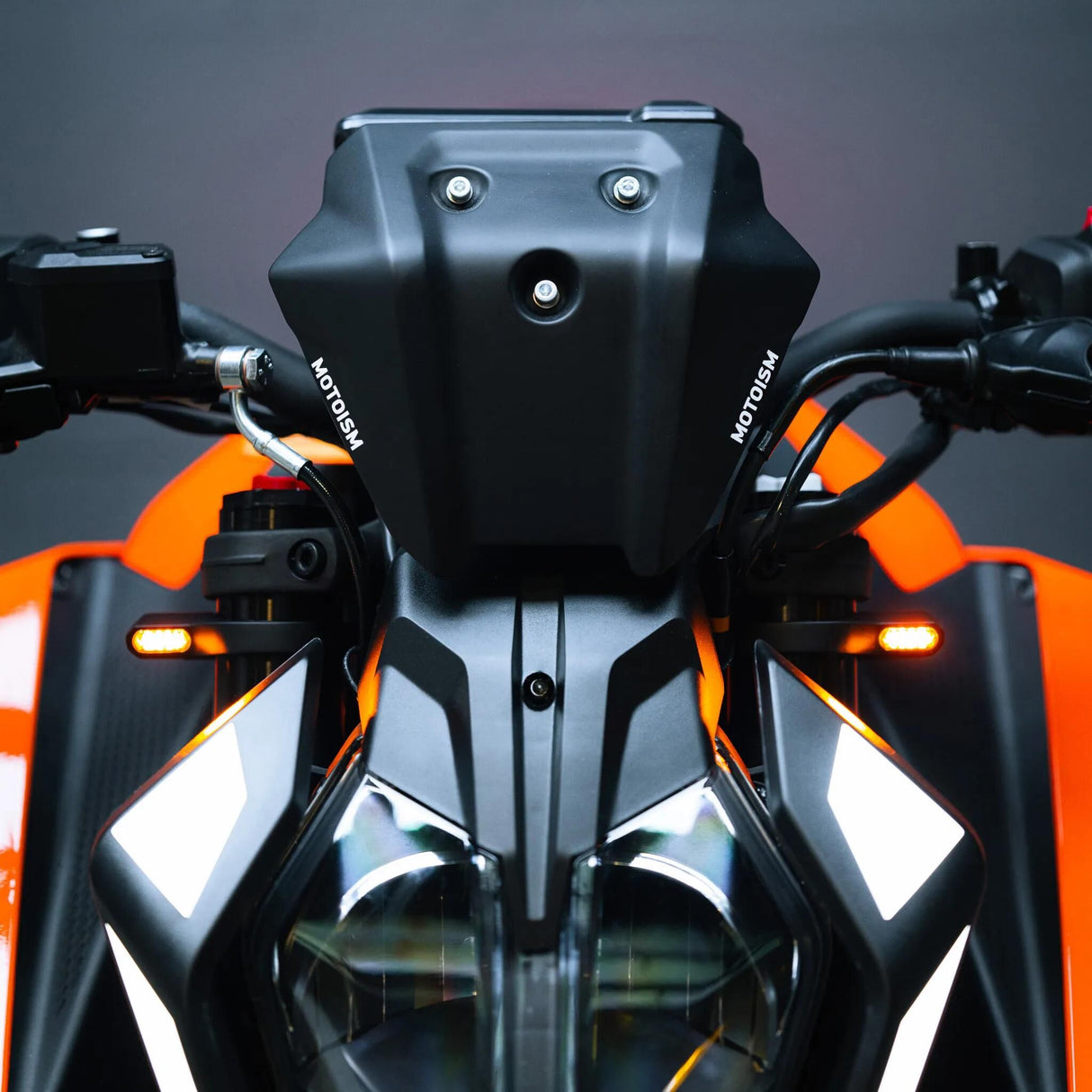Motoism gabelschellen-led-blinker type fire evo gaffelklemme blinklys mi type fire evo 43 44 45 mm