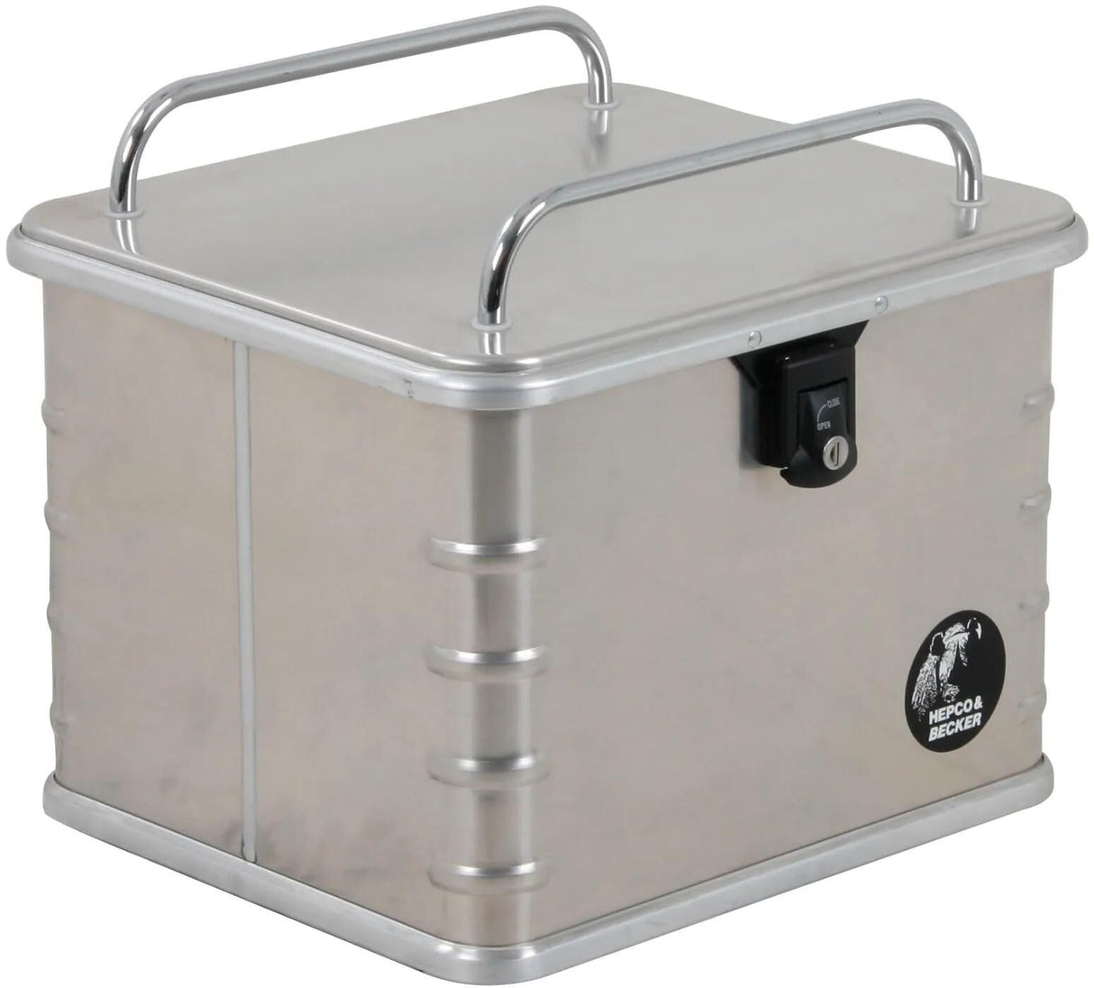 Hepco becker kuffert standard kufferter hepco alu standard 35 l sølv højre