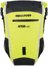 Oxford rygsæk aqua b 25 rygsæk aqua b25 gul sort 25l